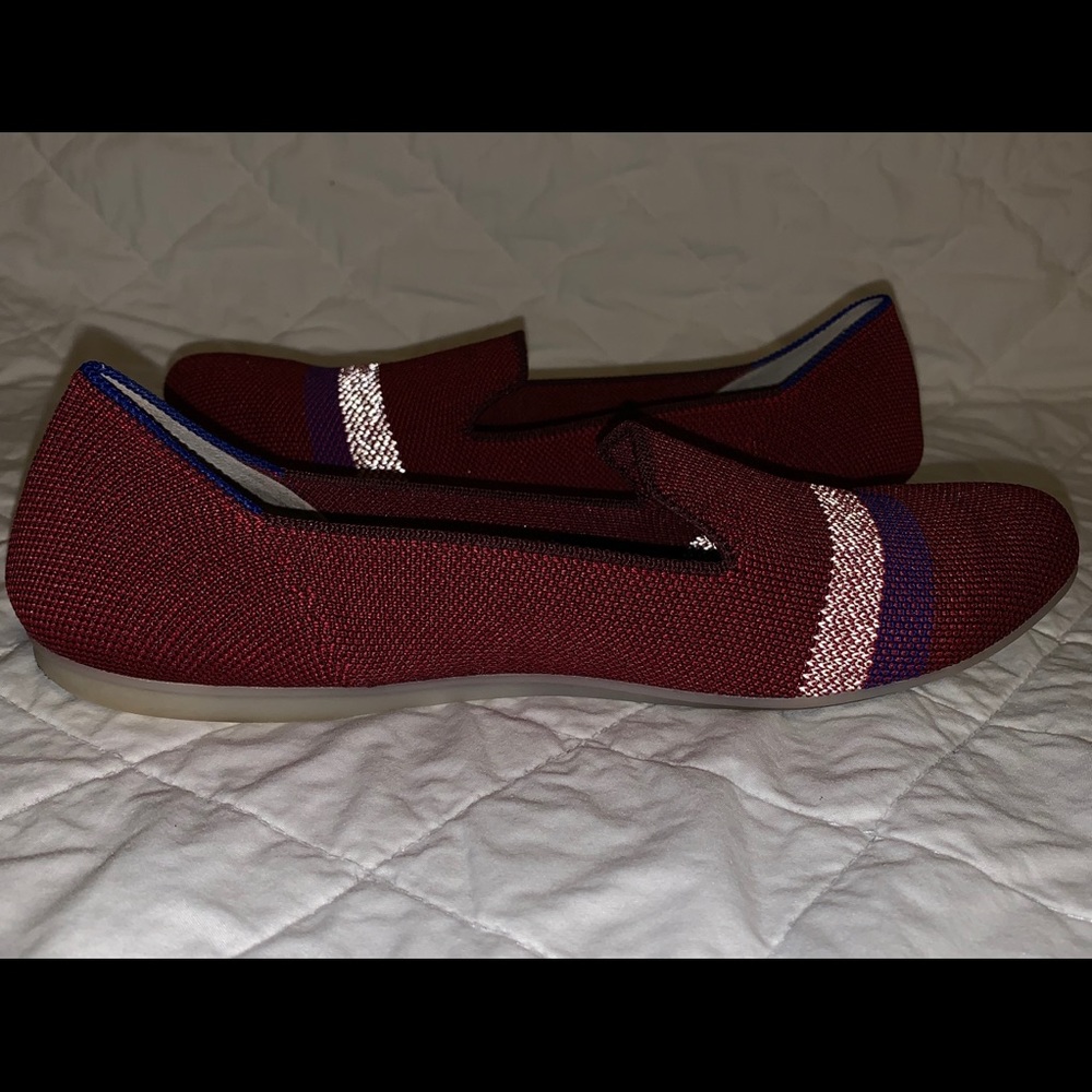 Rothy’s Garnet Reflective Stripe 9